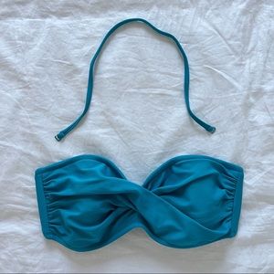 J.crew strapless bikini top